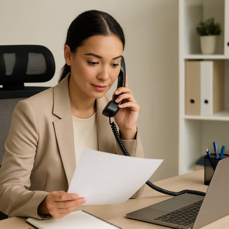 Professional office workspace setup, representing Secretary / Admin Assistant job in Stanmore.