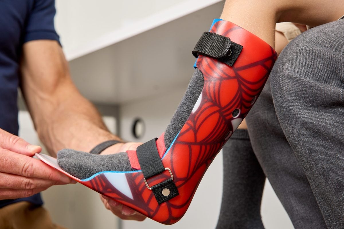 John Florence orthotics insolvency rescue, Paediatric orthotics, Medfac, Spiderman leg brace, insolvency practitioner, parker andrews